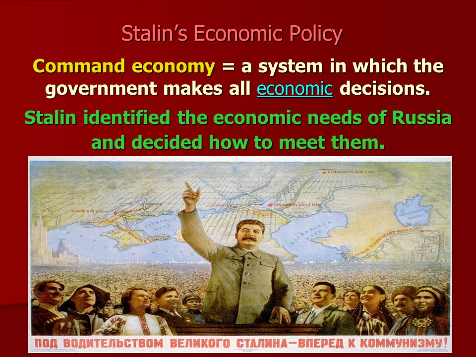 The regime of stalin